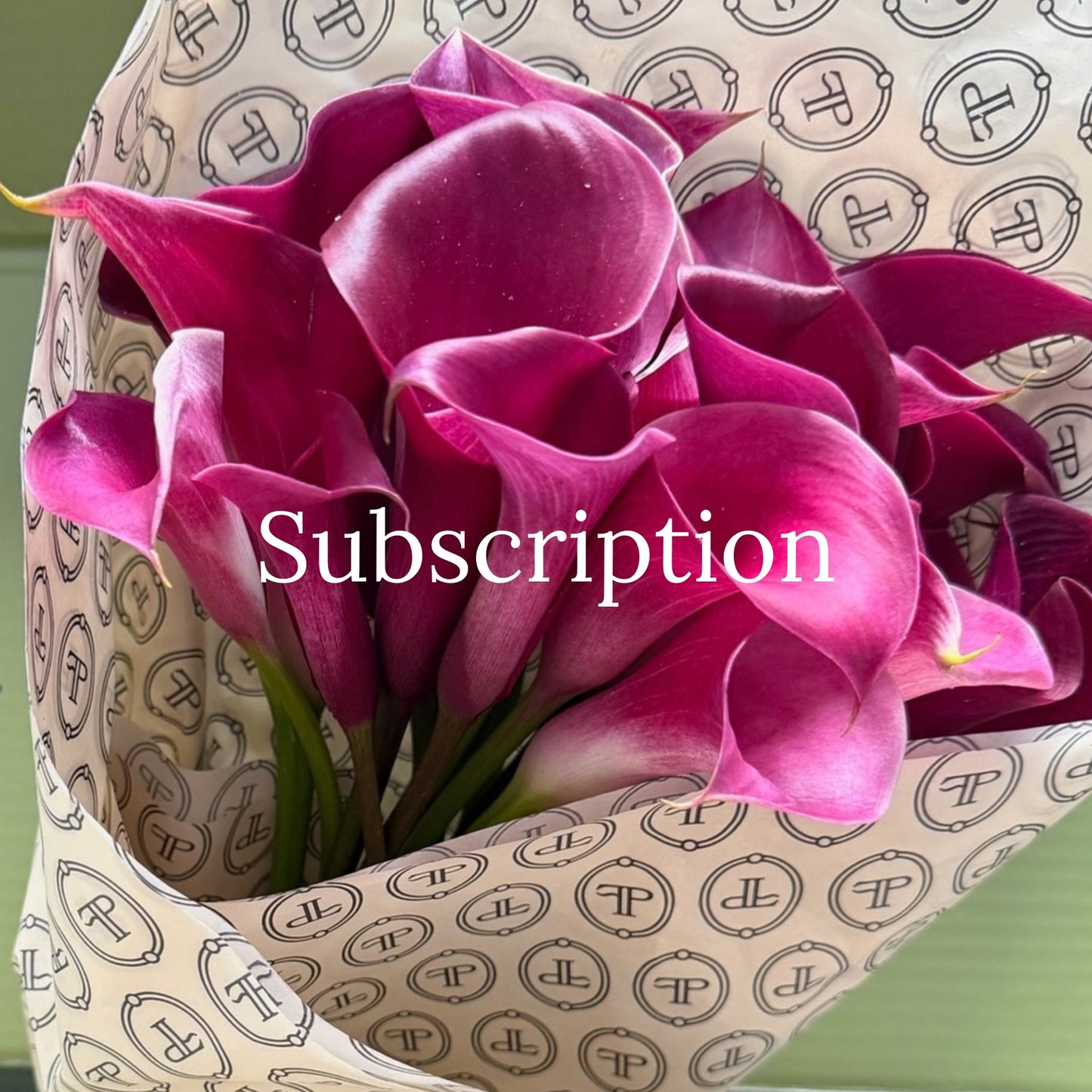 Fresh calla lilies from women-led farms in Floral Post subscription box